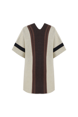 Patti vest | Wood Ash/Black