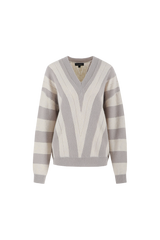 Rekha sweater | Wood Ash/Moon Rock