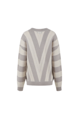 Rekha sweater | Wood Ash/Moon Rock