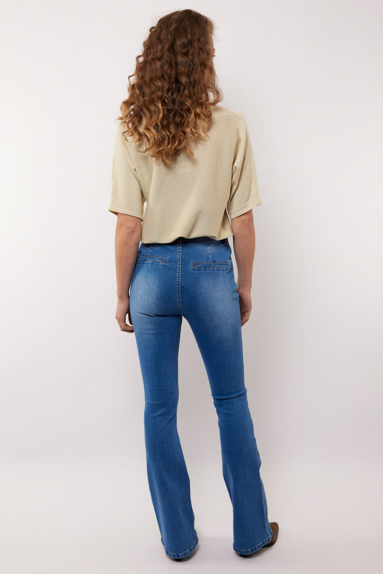 Anushka broek | Denim Mid Blue