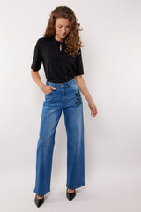 Neona broek | Denim Mid Blue