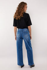 Neona broek | Denim Mid Blue