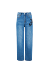 Neona broek | Denim Mid Blue