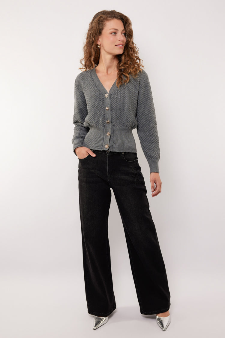 Neona broek | Denim Black
