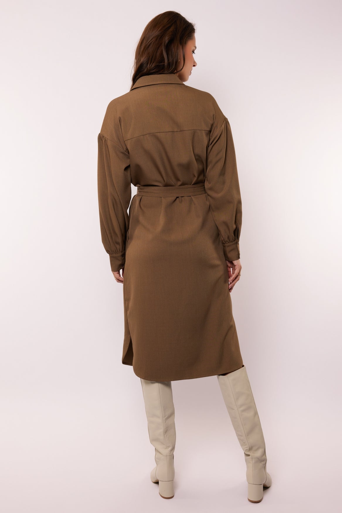 Stevie jurk | Olive Green