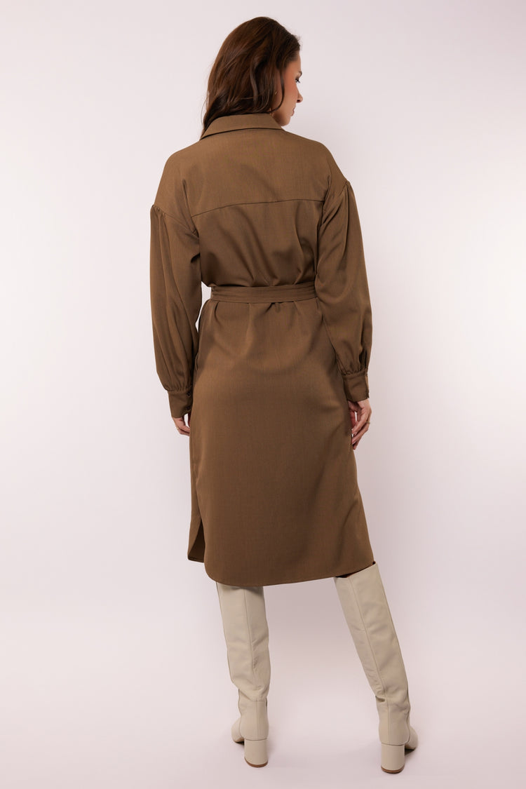 Stevie jurk | Olive Green