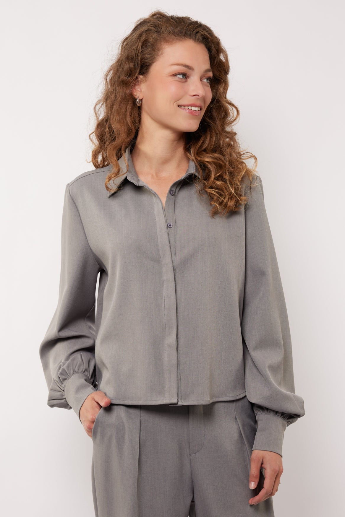 Christina Bluse | Kiesel