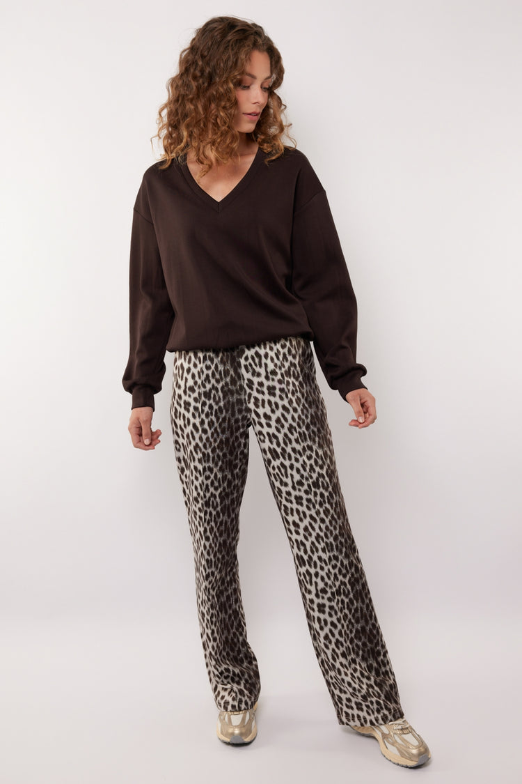 Bindi Hose | Sand/Olivgrün