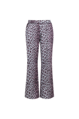 Bindi broek | Gray Melange/Mauve Wine