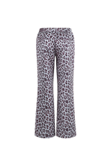 Bindi broek | Gray Melange/Mauve Wine