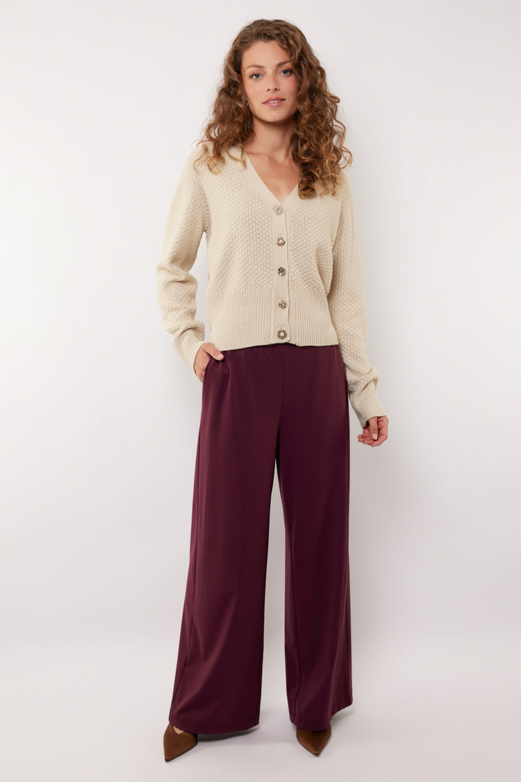 Marbella Hose | Mauve Wine