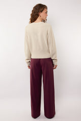 Marbella broek | Mauve Wine