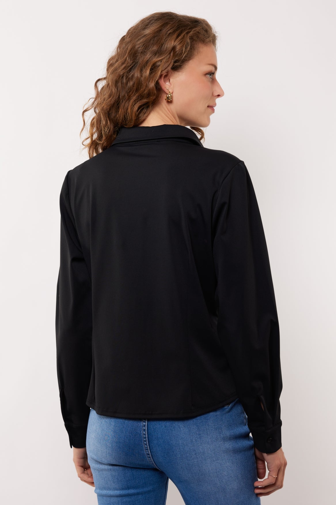 Hedy Bluse | Schwarz