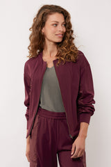 Meryl jacket | Mauve Wine