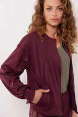 Meryl jacket | Mauve Wine