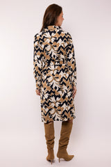 Bibian dress | Light Camel/Black