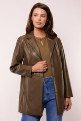 Charlize blazer | Olive Green