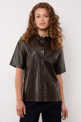 Adele blouse | Dark Chocolate