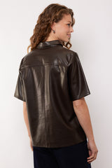 Adele blouse | Dark Chocolate
