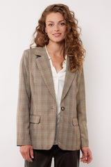 Emmeline blazer | Moon Rock/Wood Ash