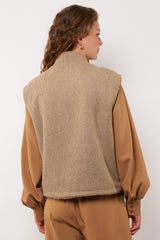 Kamala gilet | Oak Buff/Wood Ash
