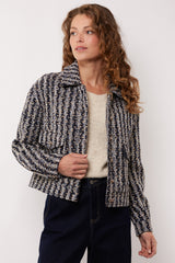 Alfre jacket | Eclipse/Offwhite