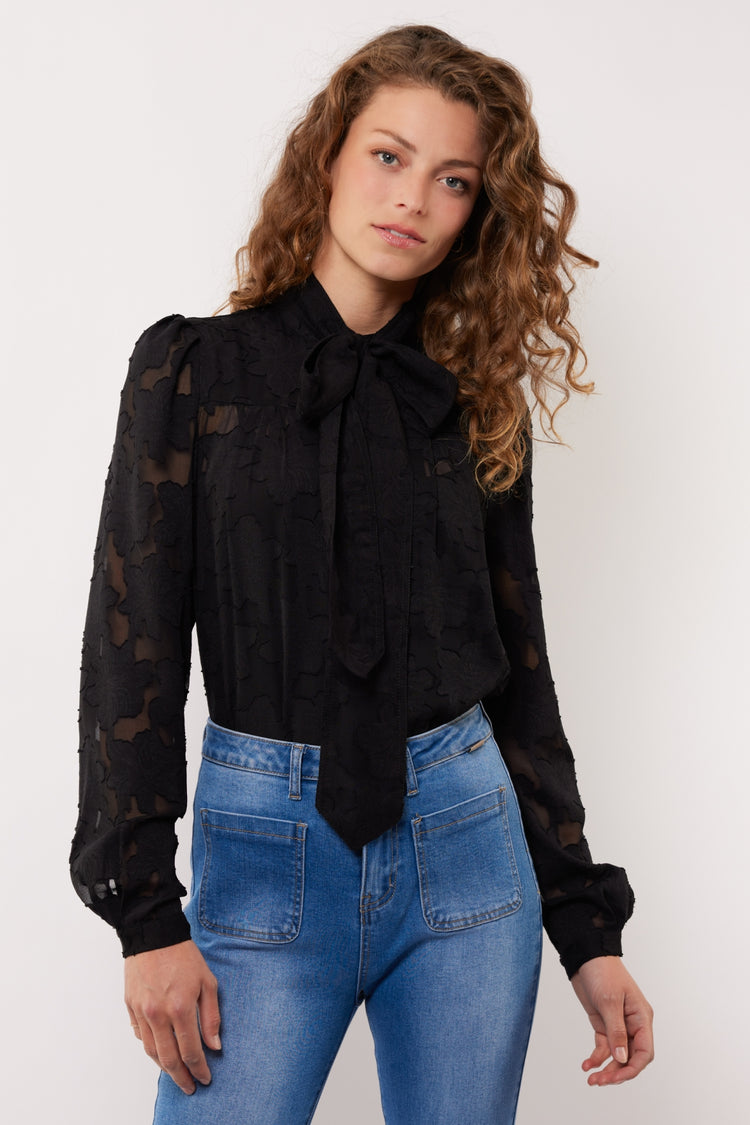 Bluse Sulia | Schwarz
