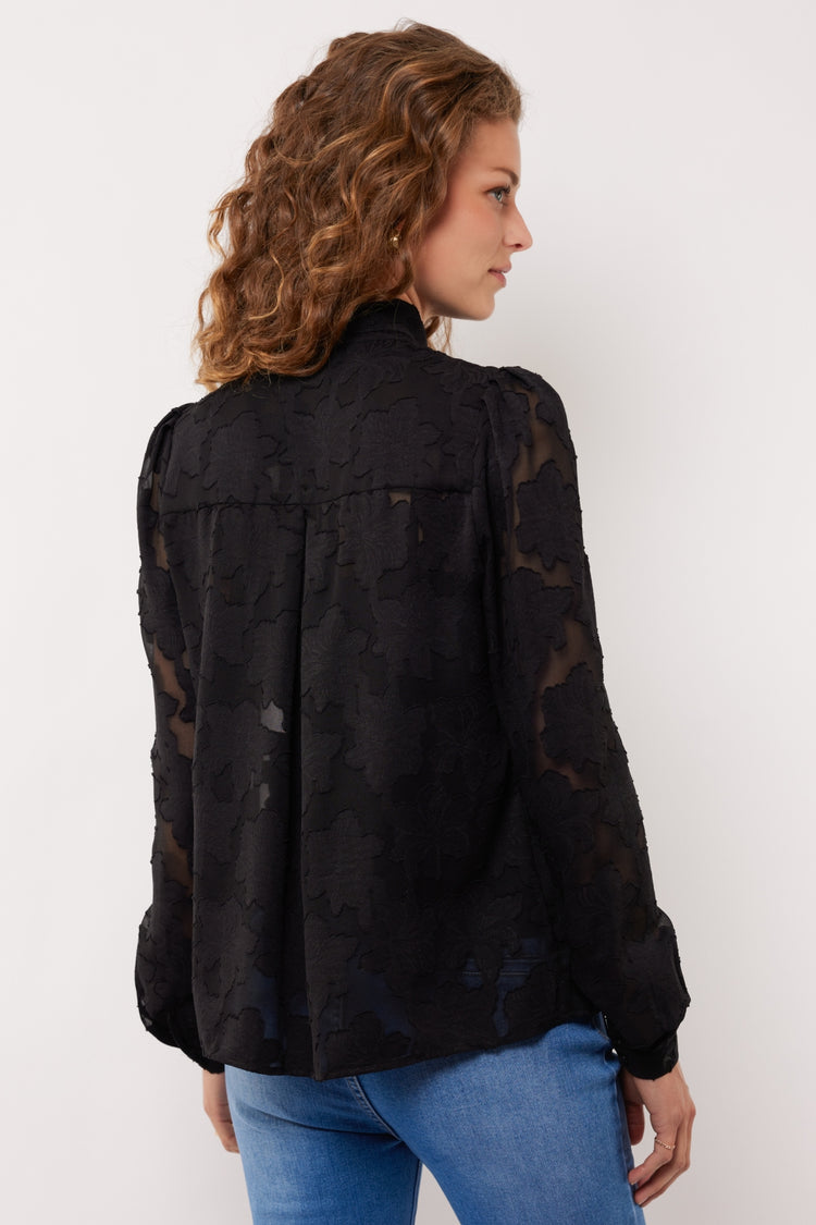 Bluse Sulia | Schwarz