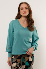 Marley trui | Arctic Blue