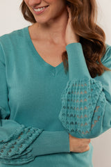 Marley trui | Arctic Blue