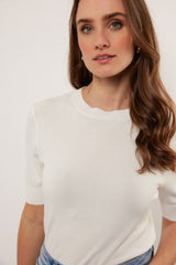 Camillia top | Offwhite