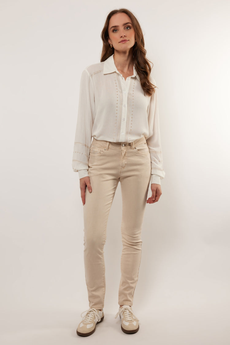 Amira jeans | Sand