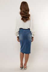 Gracie Rock | Denim Mittelblau