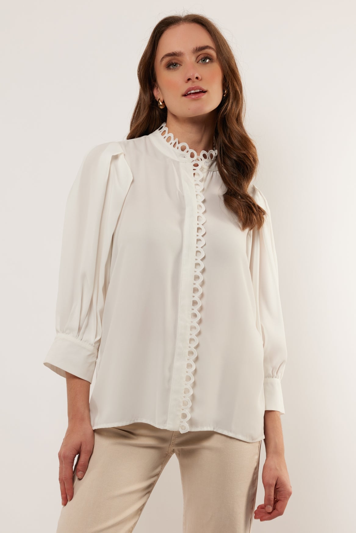 Zizi blouse | Offwhite