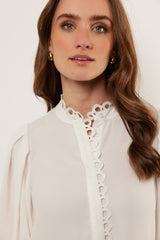 Zizi blouse | Offwhite
