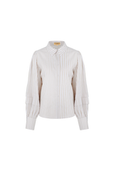 Livia blouse | Offwhite/Sahara