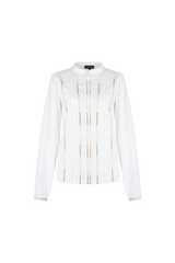 Elive blouse | Offwhite/Sahara