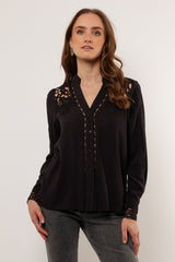 Bluse Elane | Schwarz