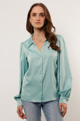 Layne blouse | Green Mint