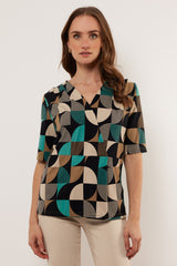 Marine top | Black/Arctic Blue