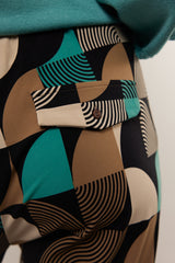 Nelly broek | Black/Arctic Blue