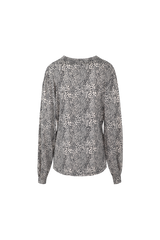 Mollie blouse | Gravel/Black