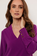 Bibi top | Warm Purple