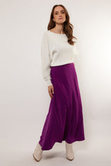 Cilou skirt | Warm Purple