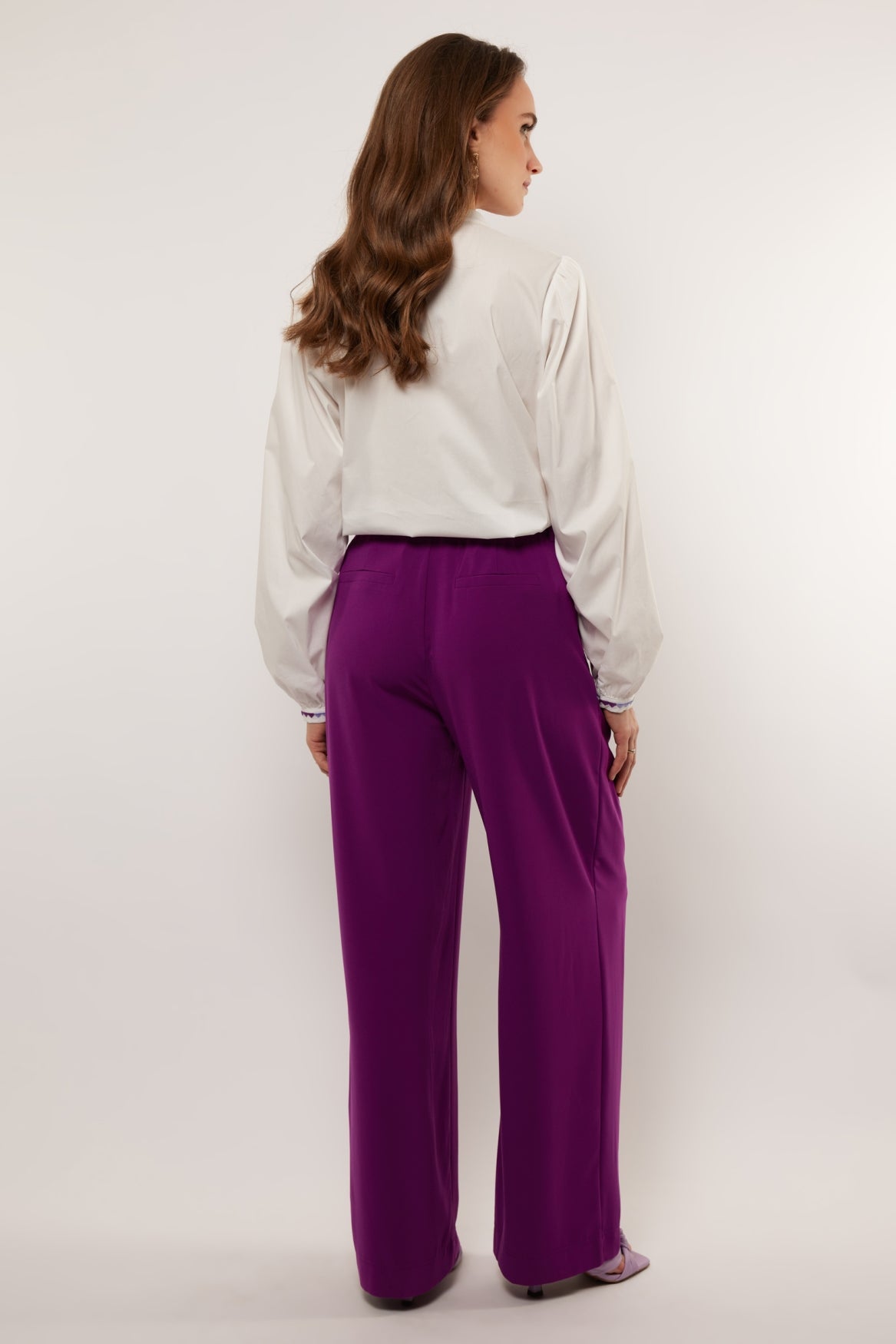 Marije broek | Warm Purple