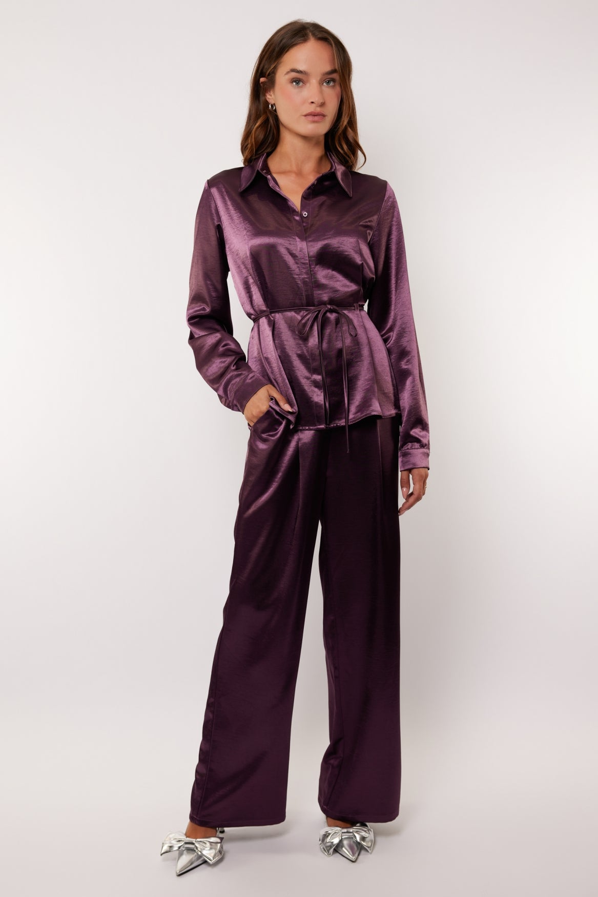 Rosalina pants | Midnight Purple