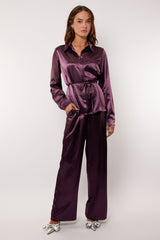 Rosalina broek | Midnight Purple