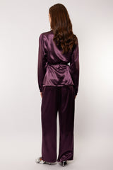 Rosalina broek | Midnight Purple