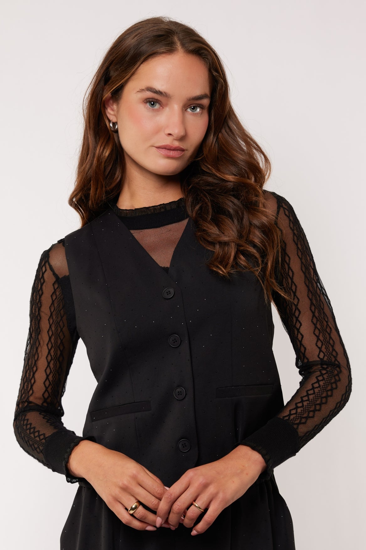 Zoya gilet | Black