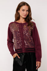 Angelica vest | Mauve Wine